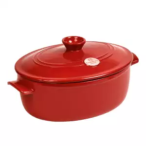 140x102 - Cocotte céramique Flame Emile Henry ovale