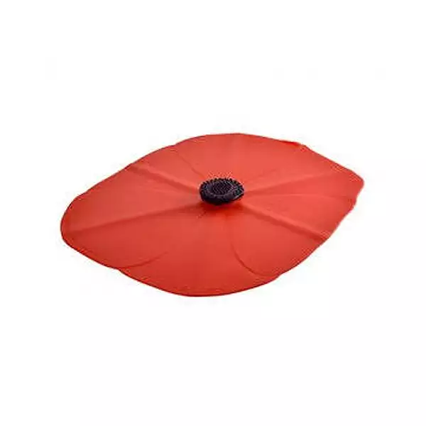 Couvercle en Silicone Coquelicot ovale Charles Viancin