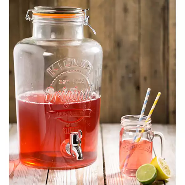 Distributeur de boissons en Verre Kilner