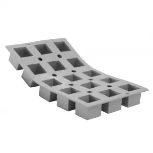 140x93 - Moule en silicone Elastomoule 15 cubes De Buyer