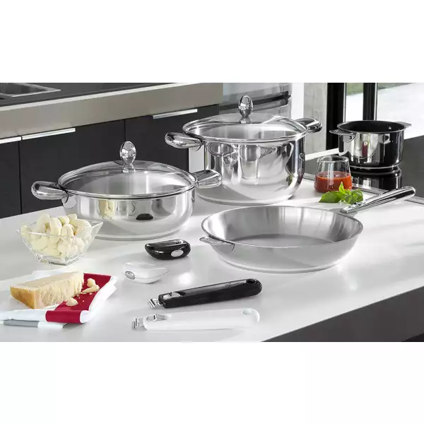 Sauteuse Inox Lagostina Salvaspazio +