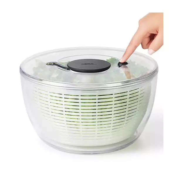 Essoreuse à salade transparente Oxo 26 cm