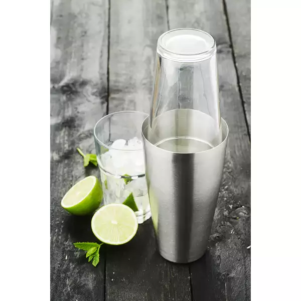 Shaker Boston verre-inox Point Virgule