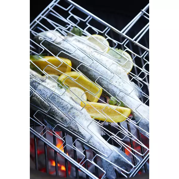 Grille Flexible BBQ Inox Point Virgule