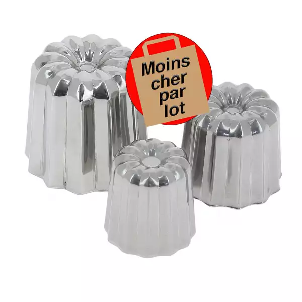 Moule à canelé inox De Buyer