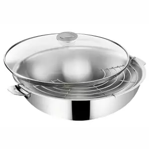 140x140 - Wok inox Salvaspazio + Lagostina 30 cm