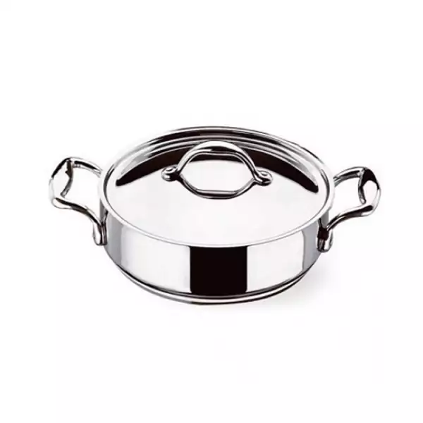 Sauteuse avec couvercle inox Accademia Lagostina