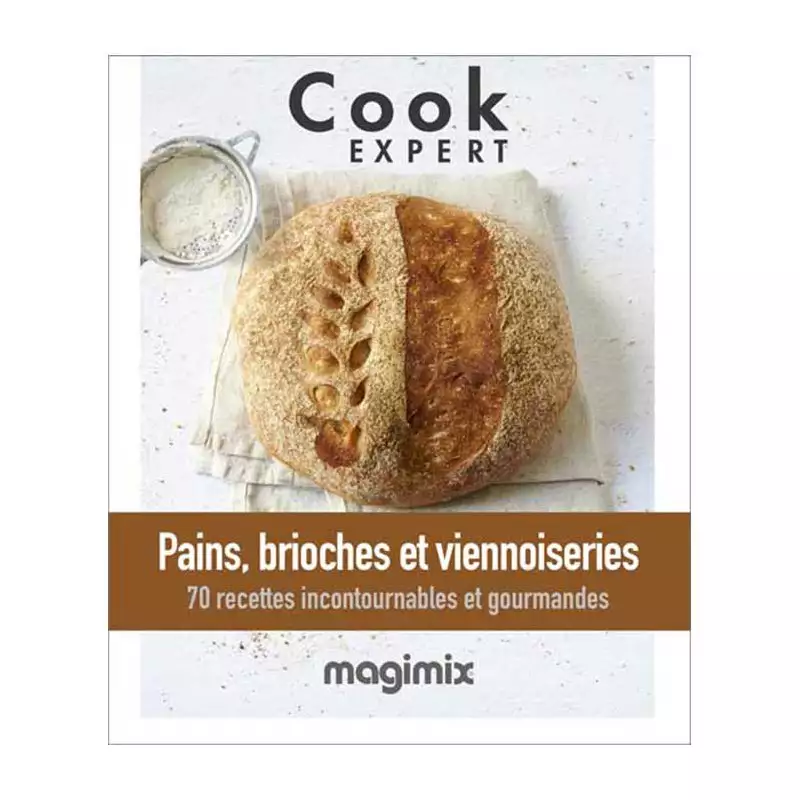Livre Pains, Brioches et Viennoiseries Magimix Cook Expert