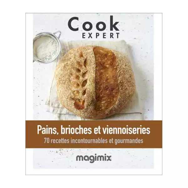 Livre Pains, Brioches et Viennoiseries Magimix Cook Expert