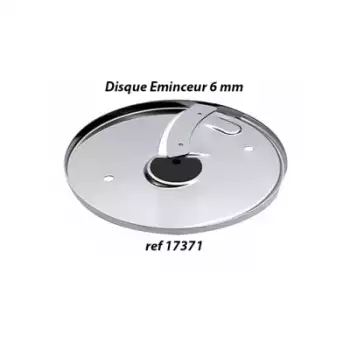 Disque Eminceur 6 mm pour Robots Magimix et Juice expert