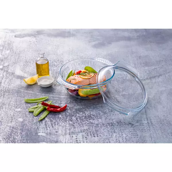 Cocotte ronde verre Classic Pyrex