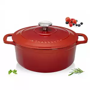 140x140 - Cocotte fonte Chasseur ronde