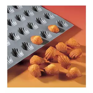 140x140 - Elastomoule mini madeleines DE BUYER