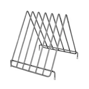 136x140 - Support Inox pour 6 Planches à Découper De Buyer