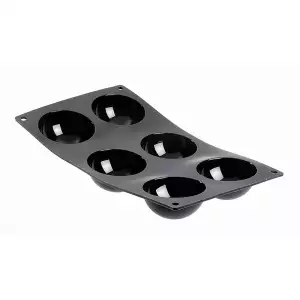 140x80 - Moule souple demi-sphère Moul'Flex De Buyer