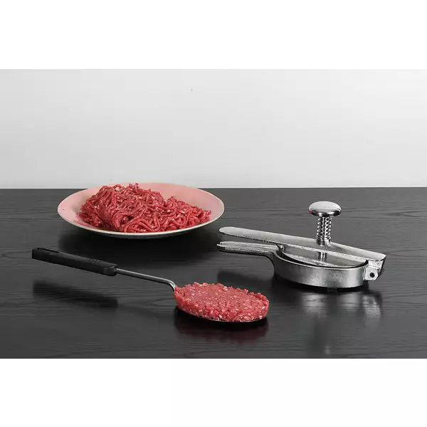 Presse à steak haché inox ovale Louis Tellier