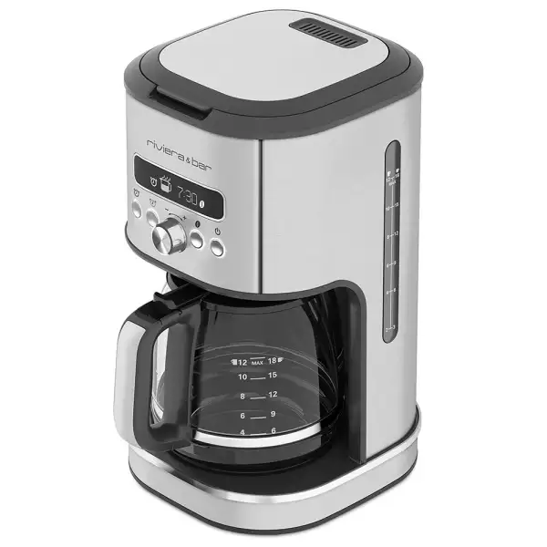 Cafetière Filtre 1,8 l Programmable Inox Riviera & Bar