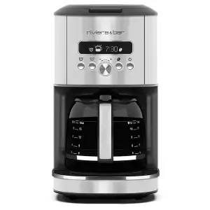 99x140 - Cafetière Filtre 1,8 l Programmable Inox Riviera & Bar