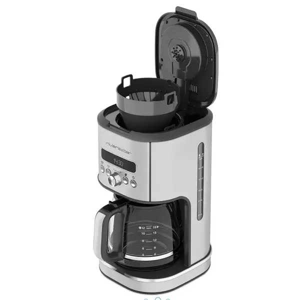 Cafetière Filtre 1,8 l Programmable Inox Riviera & Bar