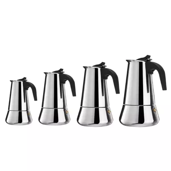 Cafetière italienne inox induction