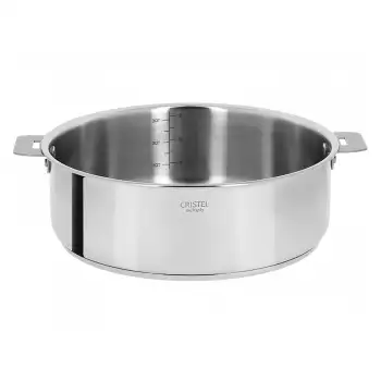 Sauteuse inox Cristel Casteline amovible