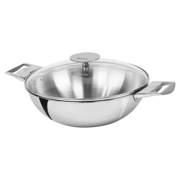 Wok inox Cristel Casteline amovible