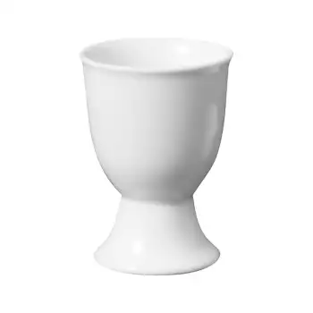 Coquetier en Porcelaine Blanche