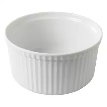 Moule à Soufflé Porcelaine 21 cm