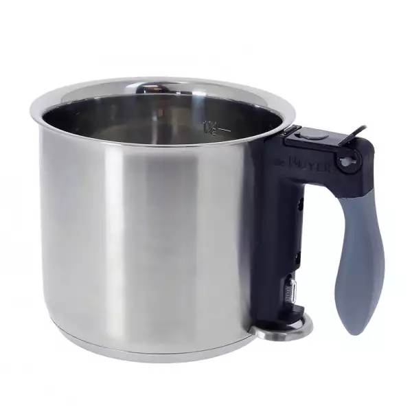 Chytaii Bol Casserole Bain-Marie en Inox Bol à Fondre Chocolat Beurre