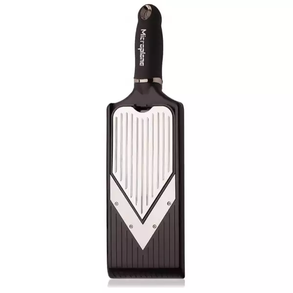 Mandoline en V avec râpe à julienne Microplane