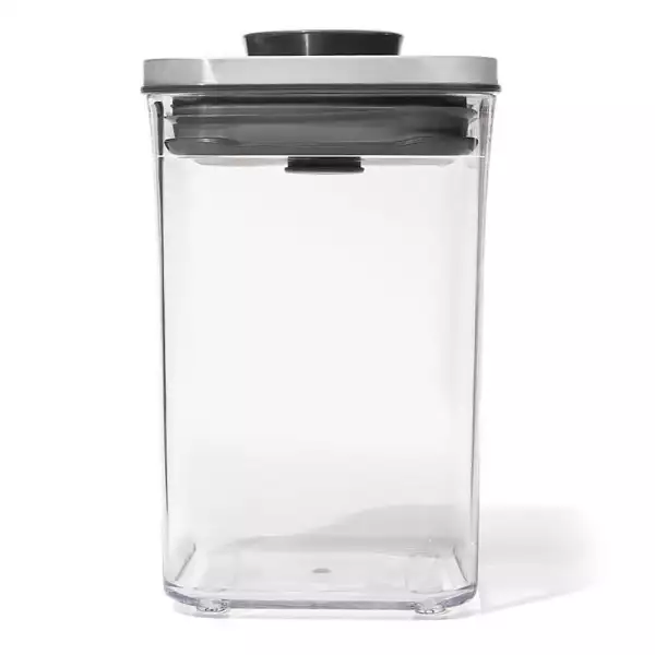 Boîte Pop Steel 1 L couvercle inox Oxo