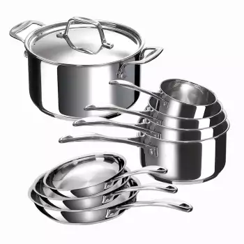 Batterie de cuisine 9 pièces Beka Chef avec faitout
