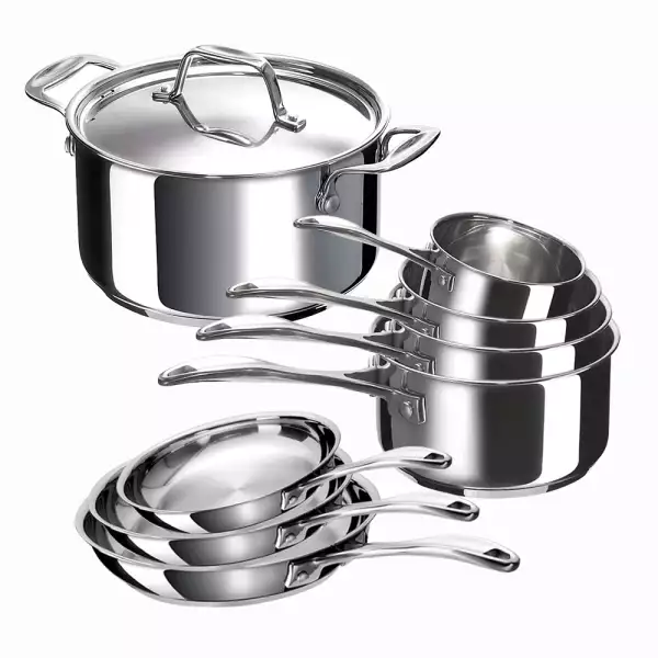 Batterie de cuisine 9 pièces Beka Chef avec faitout