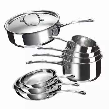 Batterie de cuisine 9 pièces Beka Chef avec sauteuse