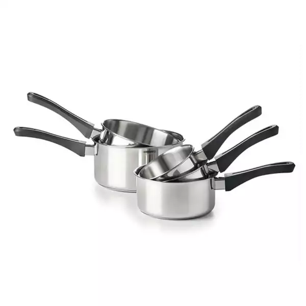 Lot de 5 Casseroles Inox Beka Polo