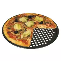 Plaque à pizza anti-adhésive