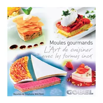 Livre de recettes L'art de cuisiner avec les formes inox