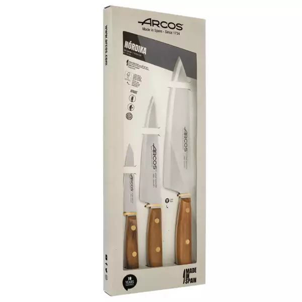 Coffret 3 couteaux Nordika Arcos