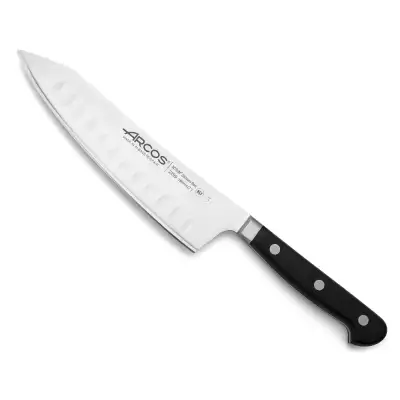 Couteau Santoku lame courbée Opera Arcos