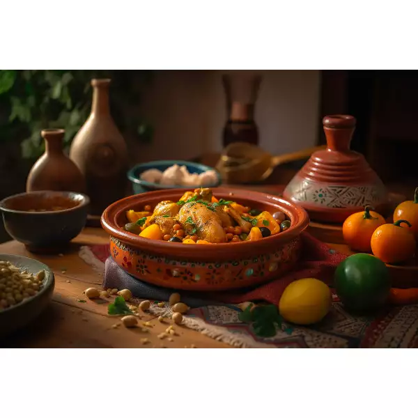 Plat à tajine, pour voyager en cuisine