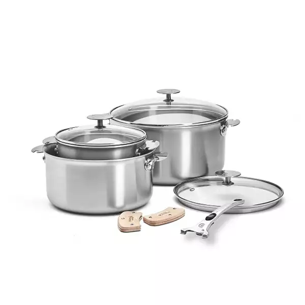Batterie de cuisine 9 pièces Alchimy Loqy De Buyer