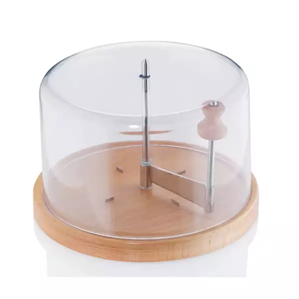 Girolle à Fromage Kela Luxus - Diamètre 22 Cm - Acier - Pour Tête De Moine