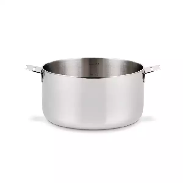 Lot 3 casseroles inox Evolution Beka avec poignée amovible