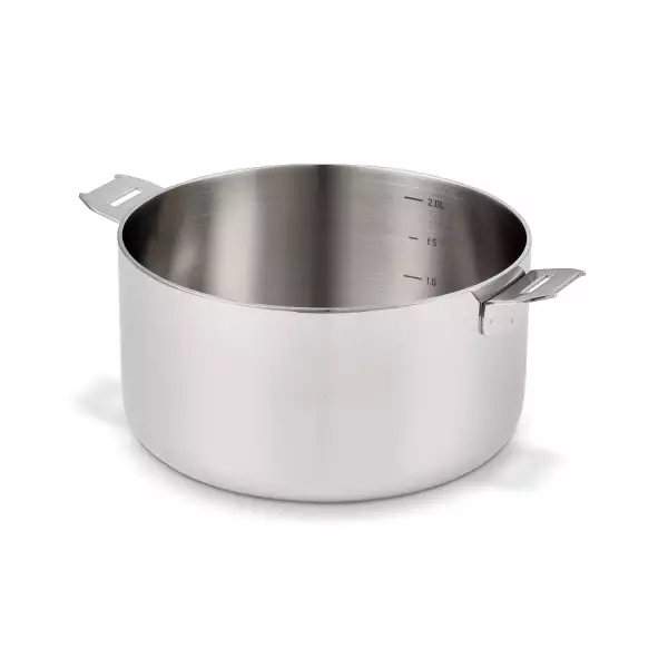 Lot 3 casseroles inox Evolution Beka avec poignée amovible