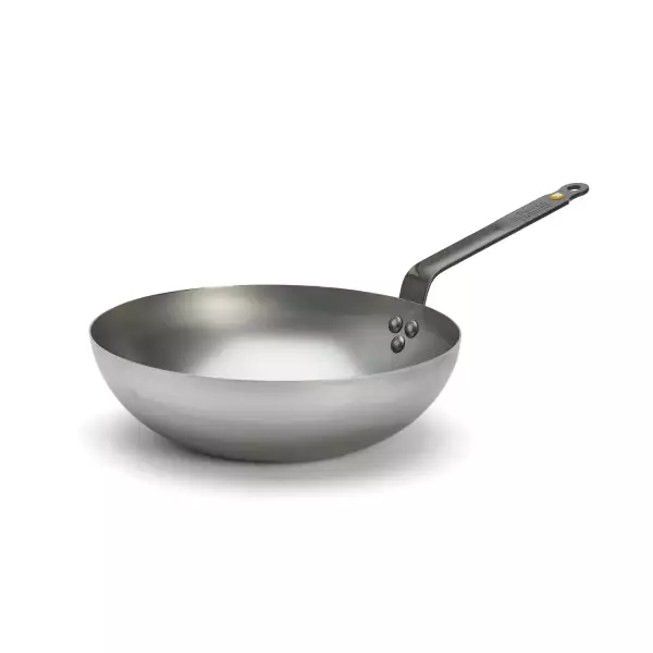Wok bombé à queue Minéral B Element De Buyer
