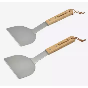 Lot de 2 Spatules Plancha Barbecook