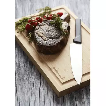 Planche à Découper en Bambou avec rainure Barbecook