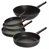 Batterie de cuisine anti-adhésive 5 pièces Eco Lite QXR Woll