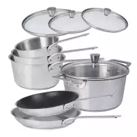 Batterie de cuisine 10 pièces collection 1826 Cristel