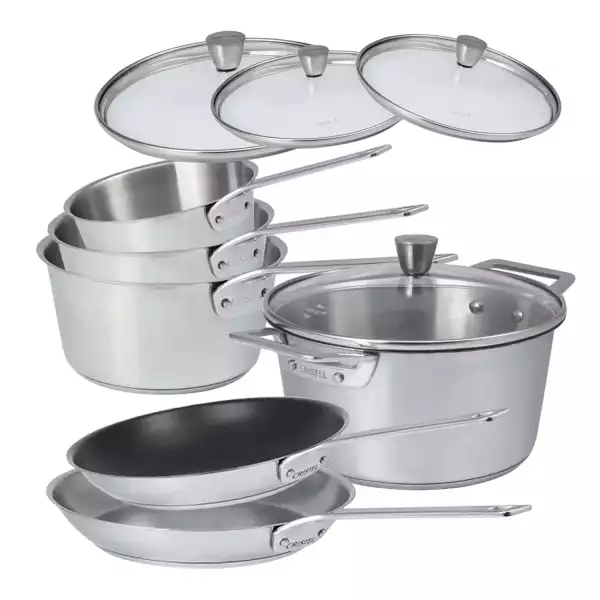 Batterie de cuisine 10 pièces collection 1826 Cristel